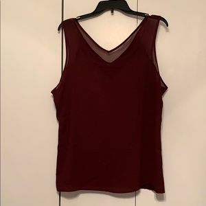 Inc NWT tank blouse XL